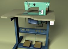 Sewing machine 1022M 3D Model