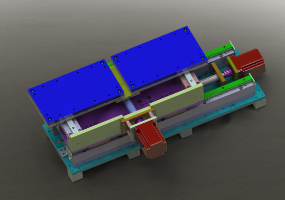 Working stage module 3D Model