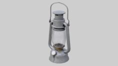 Oil Lamp 1B 3D Model