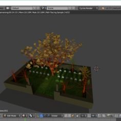Cemetery 						 Free 3D Model