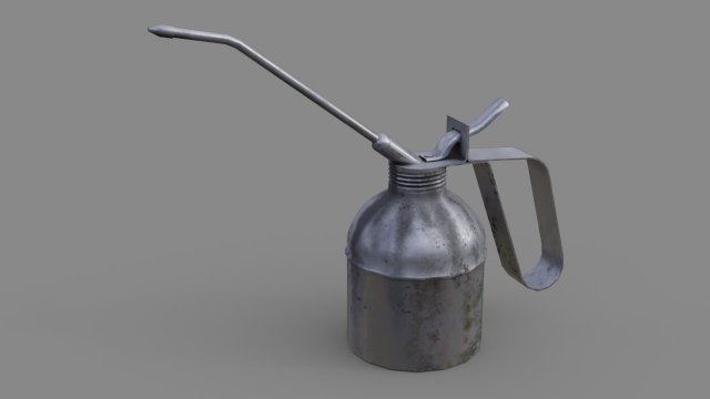 Oil Can 2B 3D Model