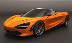 McLaren 720S 3D Model