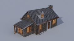 House dormer bungerlow 3D Model