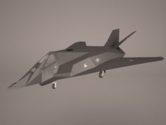 F 117 NightHawk 3D Model