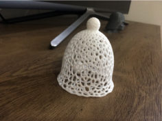 Christmas Bell – Voronoi Pattern 3D Print Model