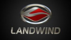 Landwind logo 3D Model