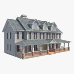 Family House8 3D Model