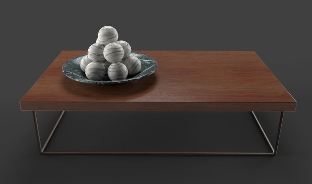 TV Table 3D Model