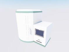 Microbiological analyzer Siemens WalkAway-40 3D Model