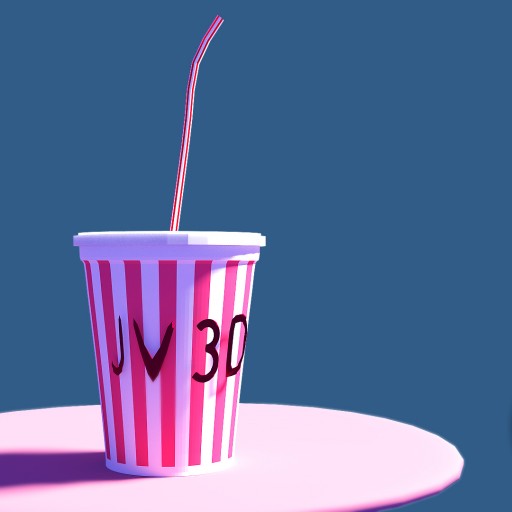 Vaso para bebidas (Beverage plastic cup)						 Free 3D Model