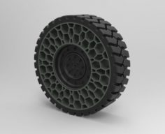 Twheel for Hammer H1 3D Model