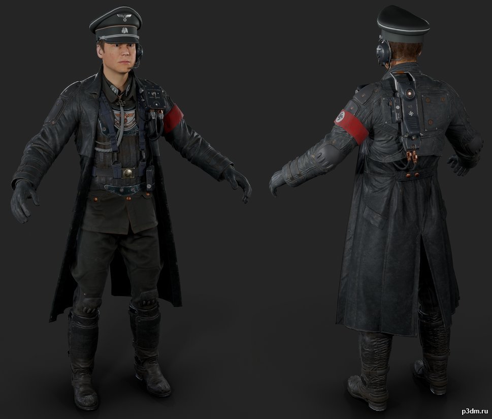 Nazi Milkshake 3D Model