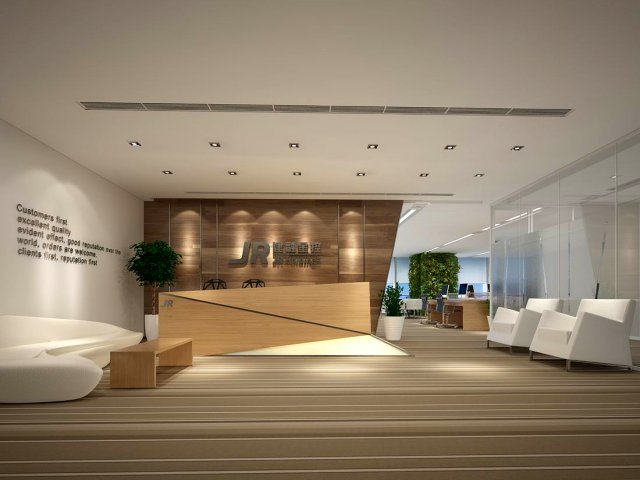 Office meeting room reception hall 12 3D Model