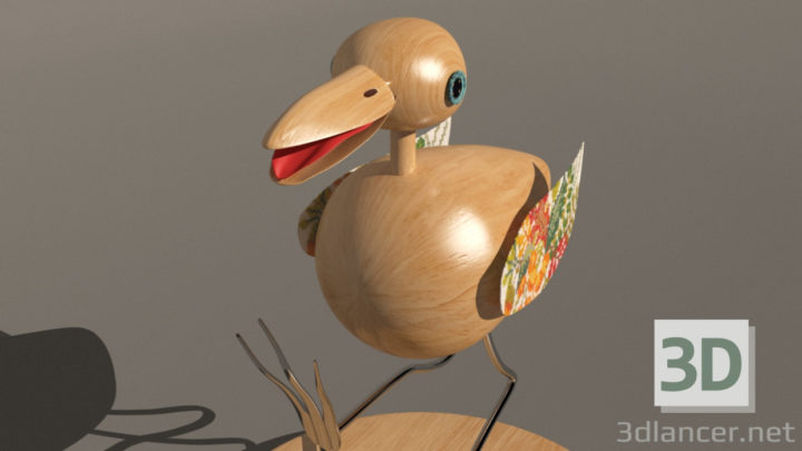 3D-Model 
Bird souvenir