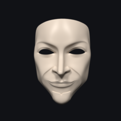 Anonymous Mask 3D Model