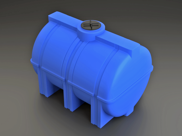 Polypropylene barrel 3D Model