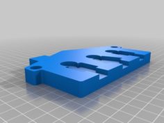 Key storage and chain 3D Print Model