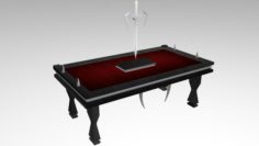 Vampire Table 3D Model