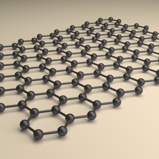 Graphene sheet						 Free 3D Model