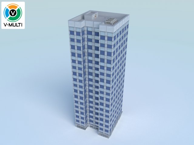 Low Poly Building 3 3D Model