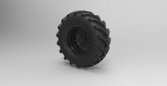 Offroad wheel 3D Model