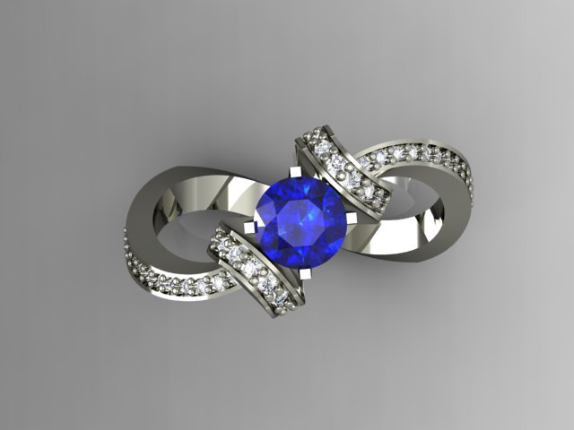 Jewellery ring 3D Model