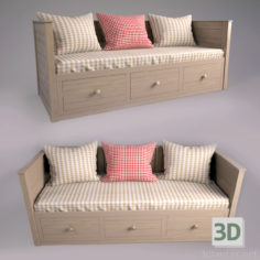 3D-Model 
Bed single