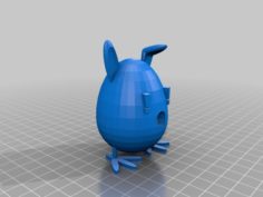 Egg Man 3D Print Model