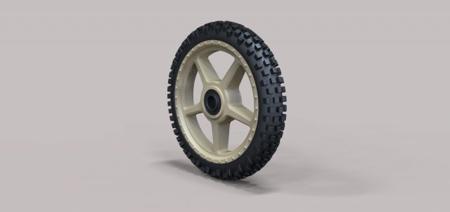 Offroad wheel 3D Model
