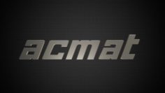Acmat logo 3D Model