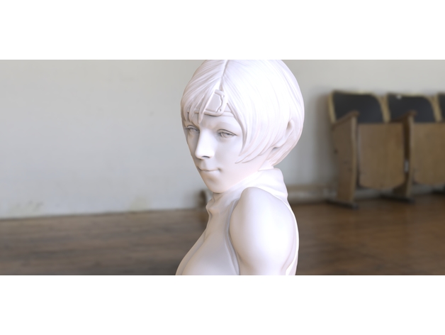 Yuffie 3D Print Model