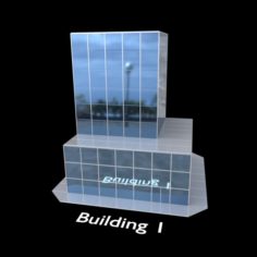Skyscraper Construction Kit 1 3D Model