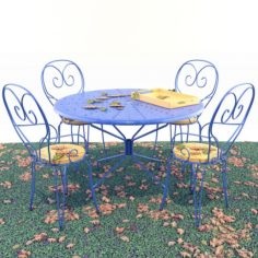 Garden table 3D Model