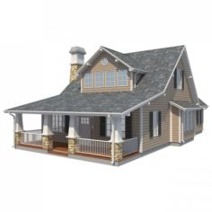 Family House2 3D Model
