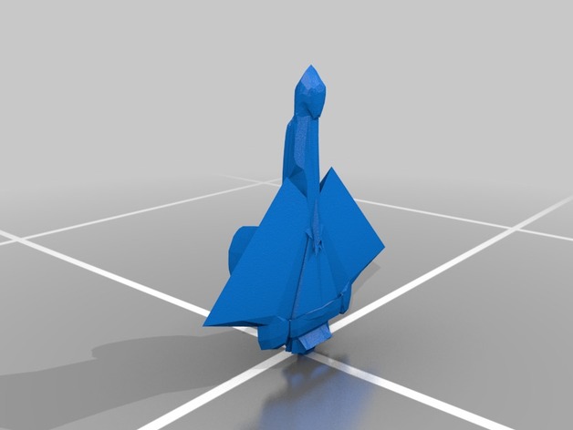 space plane 3D Print Model