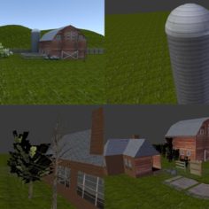 Countryside Asset Pack						 Free 3D Model