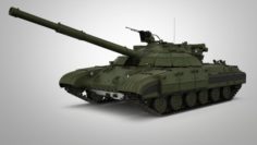 T-64 tank 3D Model