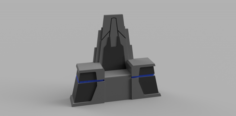 Snokes Chair- Star Wars The Last Jedi 3D Model