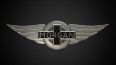 Morgan logo 3D Model