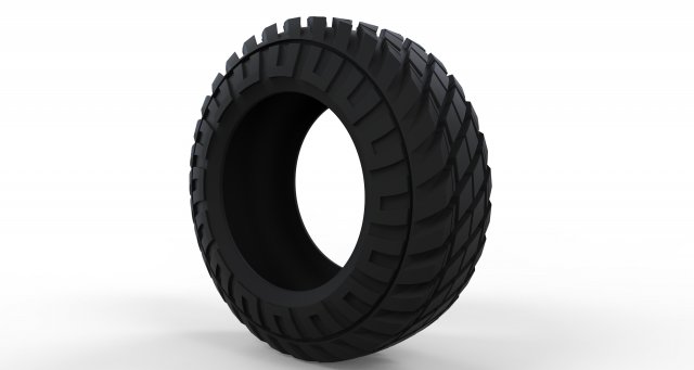 Off road tires 3D Model