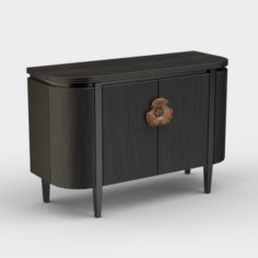 Briallen Demi Lune Cabinet 3D Model