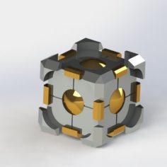 Cube portal 3D Print Model