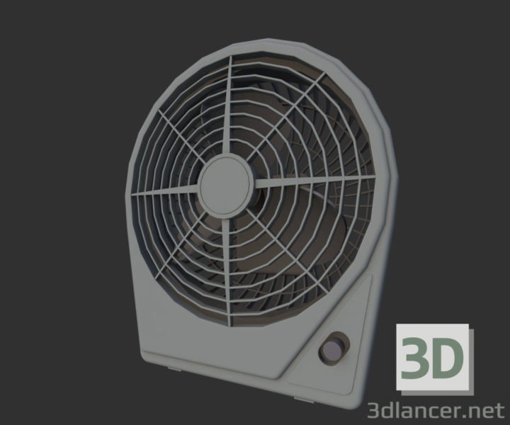 3D-Model 
Desk Fan