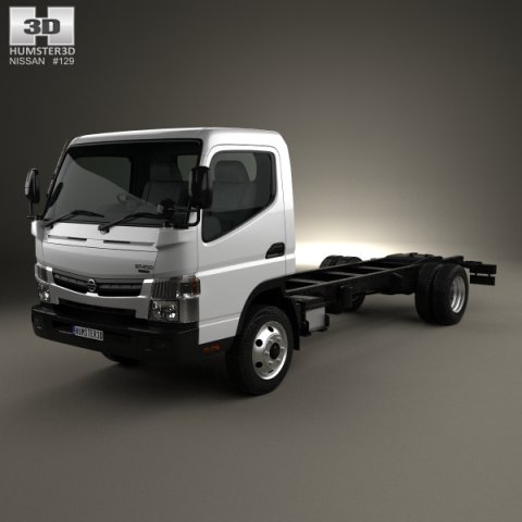 Nissan Atlas Chassis Truck 2012 3D Model