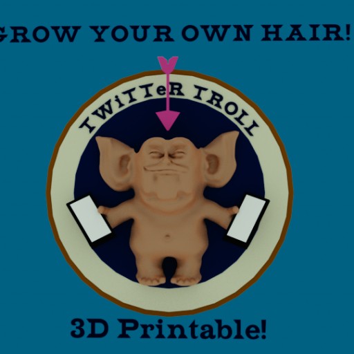 Twitter Troll						 Free 3D Model