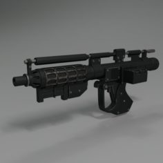Droid Gun 3D Model