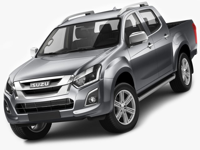 Isuzu D-max 2017 3D Model