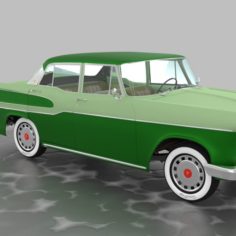 SIMCA CHAMBORD 1957						 Free 3D Model