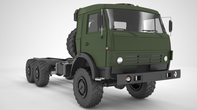 Kamaz 53501 3D Model