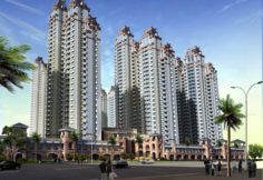 Classical residential tower 3D Model